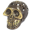 Vintage Bronz Koponya - Nagy-0
