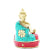 Bronz Buddha Szobor - Letett Kezek - 11.5 cm-1