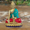 Bronz Buddha Szobor - Letett Kezek - 11.5 cm-6