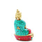 Bronz Buddha Szobor - Amitabha - 9.5 cm-5
