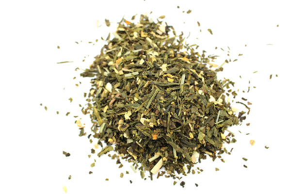 Öko Klasszikus Zöld Tea Citrommal és Gyömbérrel 1Kg-0