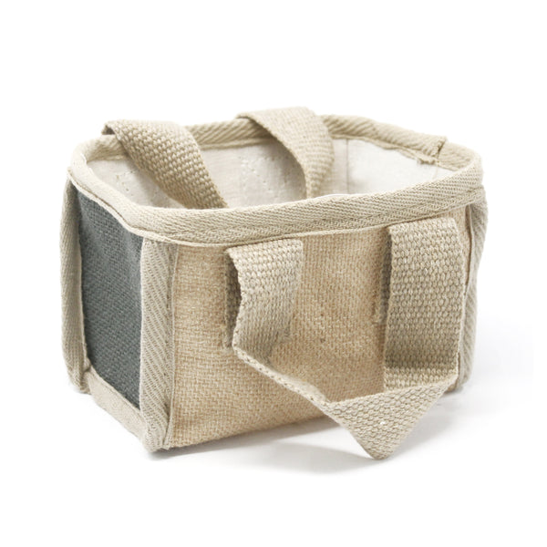 Kicsi Bevásárlókosár - 16x10x12cm - Szürke-0