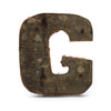 Rusztikális Betű   - "G" (12) - Kicsi 7cm-0