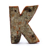 Rusztikális Betű   - "K" (12) - Kicsi 7cm-0