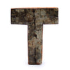 Rusztikális Betű   - "T" (12) - Kicsi 7cm-0