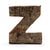 Rusztikális Betű - "Z" (12) - Kicsi 7cm-0