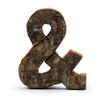 Rusztikális Betű   - "&" (12) - Kicsi 7cm-0