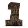 Rusztikális Szám- "1" (12) - Kicsi 7cm-0