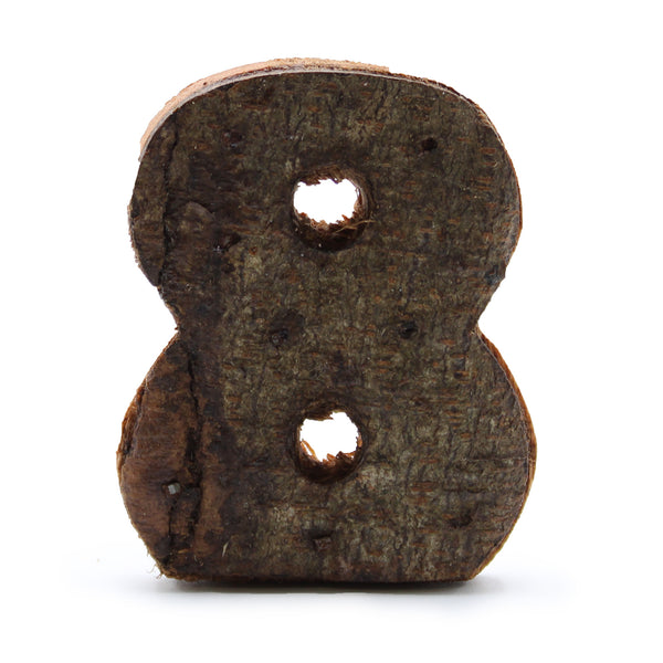 Rusztikális Szám- "8" (12) - Kicsi 7cm-0
