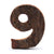 Rusztikális Szám- "9" (12) - Kicsi 7cm-0