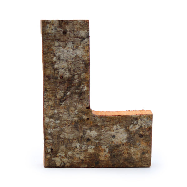Rusztikális Betű - "L" (12) - Kicsi 7cm-0