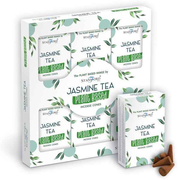 Növényi Alapú Füstölőkúpok - Jázmin Tea-1