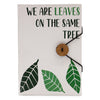 Jegyzetfüzet Zsinórral - Leaves on the same tree-0