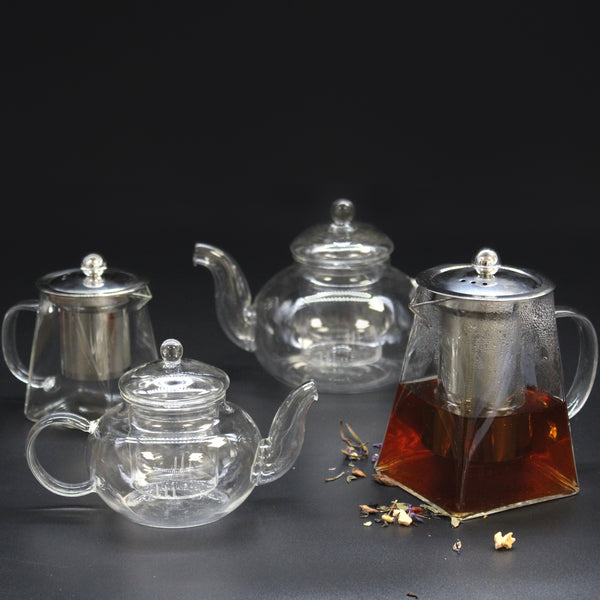 Teáskanna Szűrővel - Gömbölyű - 750ml-Ajándékdobozban-5