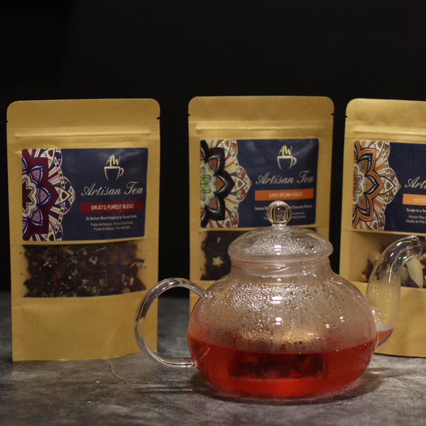 Teáskanna Szűrővel - Gömbölyű - 750ml-Ajándékdobozban-3