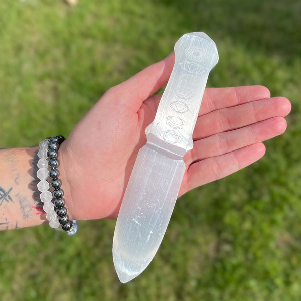 Szelenit Kés - Chakra-4