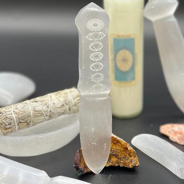 Szelenit Kés - Chakra-3