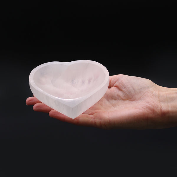 Szelenit Tál-Szív - 10cm-4