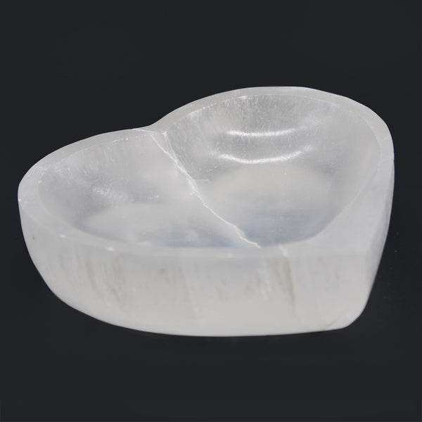 Szelenit Tál-Szív - 15cm-3
