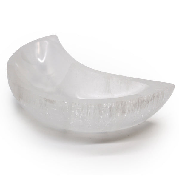 Szelenit Tál-Hold - 15cm-0