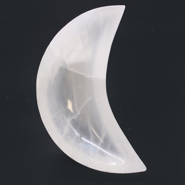 Szelenit Tál-Hold - 15cm-1