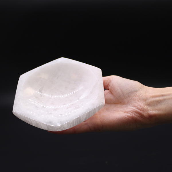 Szelenit Tál-Hexagonális-15cm-3