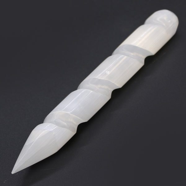 Szelenit Spirál Pálcika - 16 cm (Egyik vége hegyes)-1