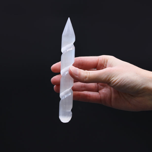 Szelenit Spirál Pálcika - 16 cm (Egyik vége hegyes)-2