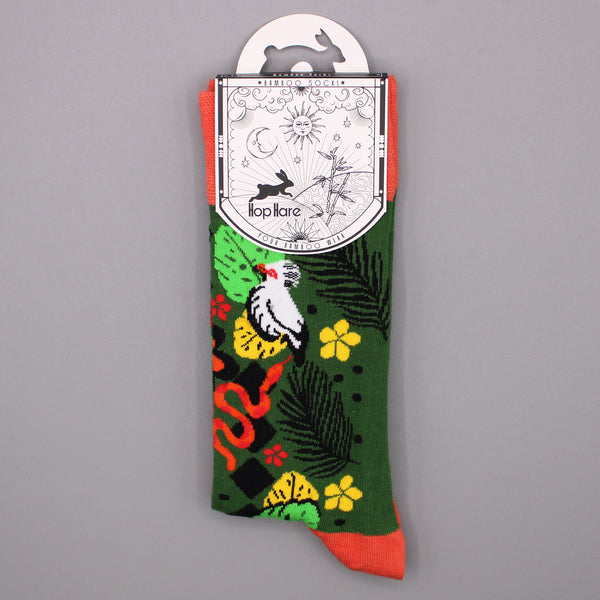 Hop Hare Bambusz Zokni S/M - Bali Dzsungel-2