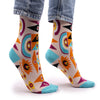 Hop Hare Bambusz Zokni S/M - Psychedelic-3