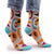 S/M Hop Hare Bambusz Zokni - Psychedelic-0