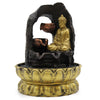 Szoba Szökőkút - 30cm - Arany Meditáló Buddha-0