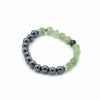 Fazettás Drágakő Karkötő - Mágnes / Jade-1