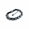 Mágneses Hematit Shamballa Karkötő -Piramisok-1