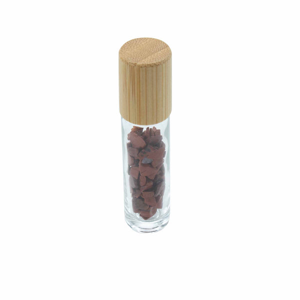 Roll-On Üvegcse 5ml - Vörös Jáspis- BambuszKupak-1