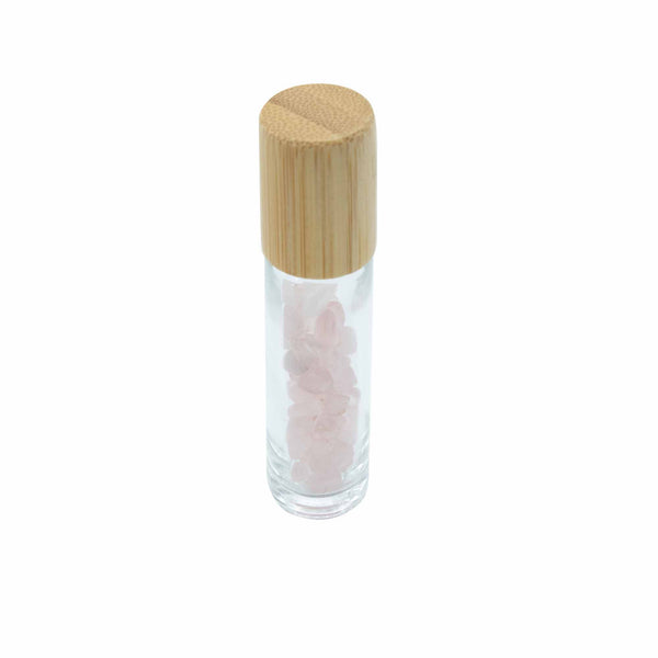 Roll-On Üvegcse 5ml - Rózsakvarc- BambuszKupak-1