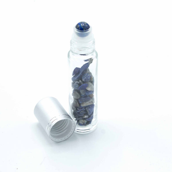 Roll-On Üvegcse 5ml - Szodalit- Ezüst Színű Kupak-0