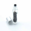 Roll-On Üvegcse 5ml - Fekete Turmalin- Ezüst Színű Kupak-0