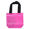 Színes Festett Pamut Táska (6oz) - 38x42x12cm -Mandala - Magenta-0