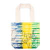 Színes Festett Pamut Táska (6oz) - 38x42x12cm - Elefántok - Színes-0