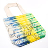 Színes Festett Pamut Táska (6oz) - 38x42x12cm - Elefántok - Színes-2