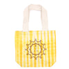 Színes Festett Pamut Táska (6oz) - 38x42x12cm -Namaste - Sárga-0