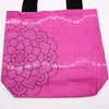 Színes Festett Pamut Táska (6oz) - 38x42x12cm -Mandala - Magenta-1