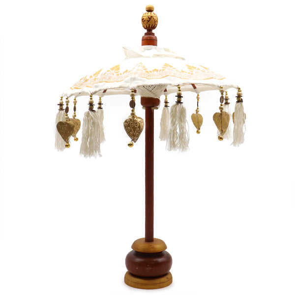 Bali Napernyő- Vászon - Arany- 40cm-0
