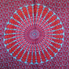Lila és Kék Mandala Szarong-2