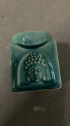 Négyzetes Buddha Aromalámpa - Türkiz-3