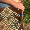 Csokoládébarna Kilim Válltáska-2