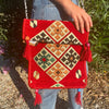 Piros Kilim Válltáska-1