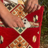 Piros Kilim Válltáska-2