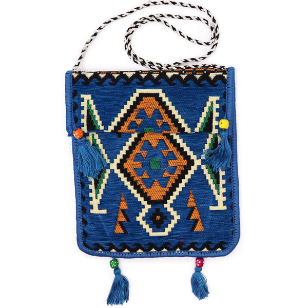 Kék Kilim Válltáska-0